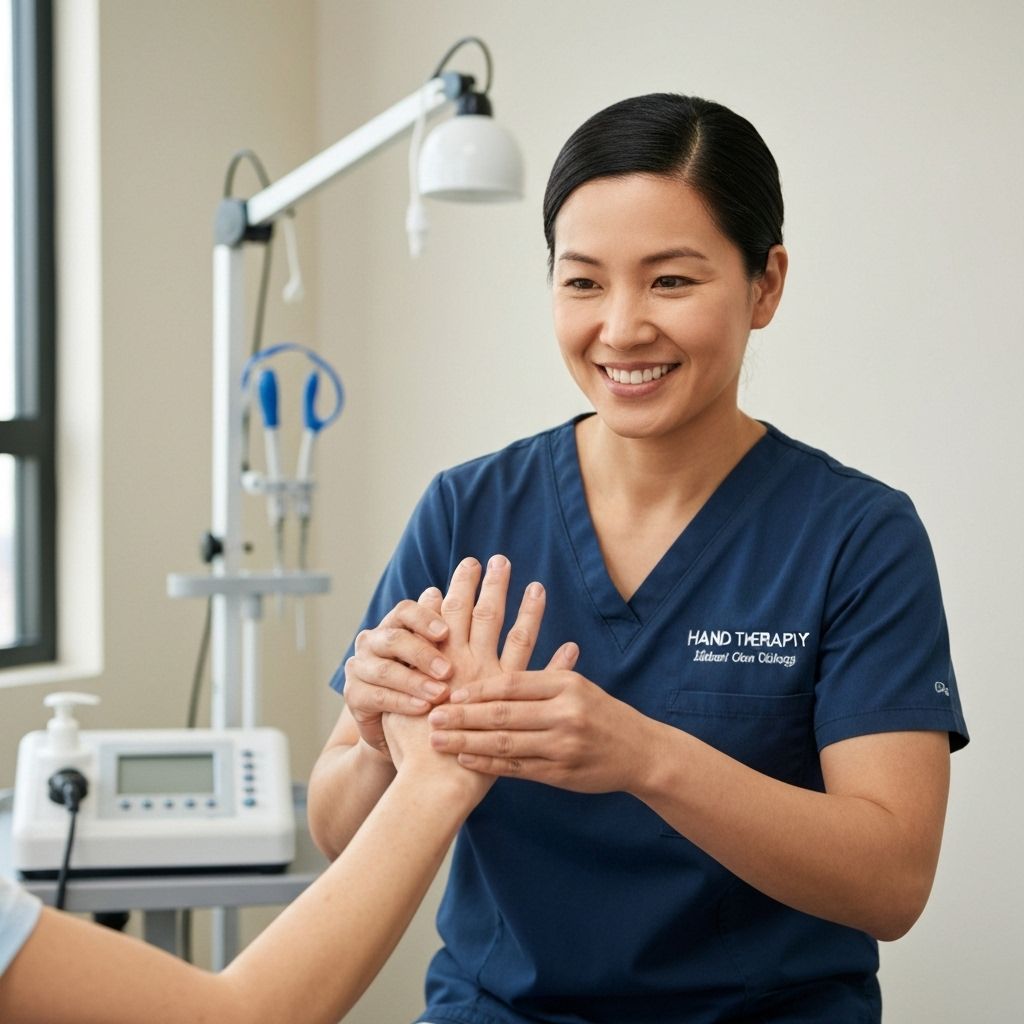 Hand therapy treatment