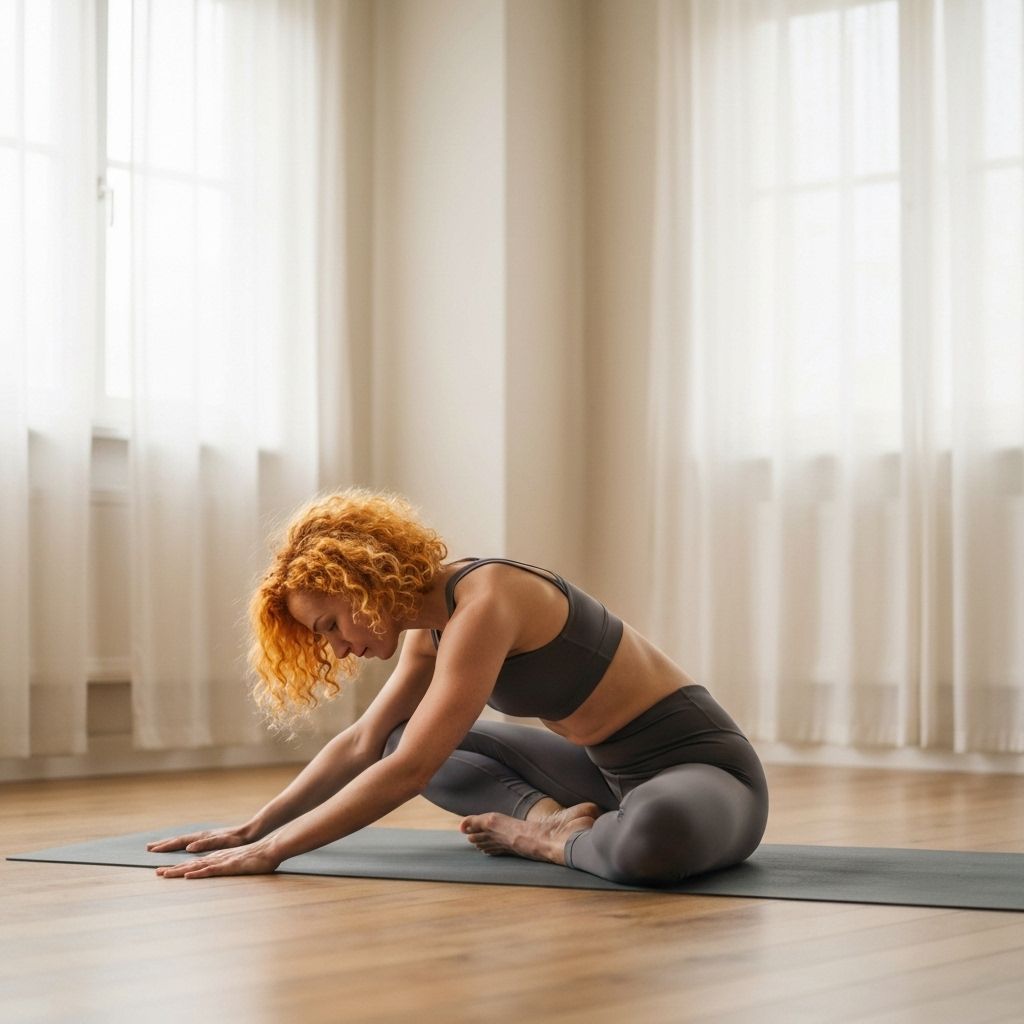 Woman doing yoga